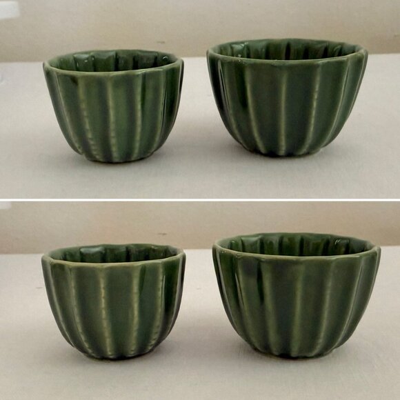 Handpainted Ceramic Measuring Cups Set Mix and Match Styles Set Rustic Cottage - Picture 10 of 14